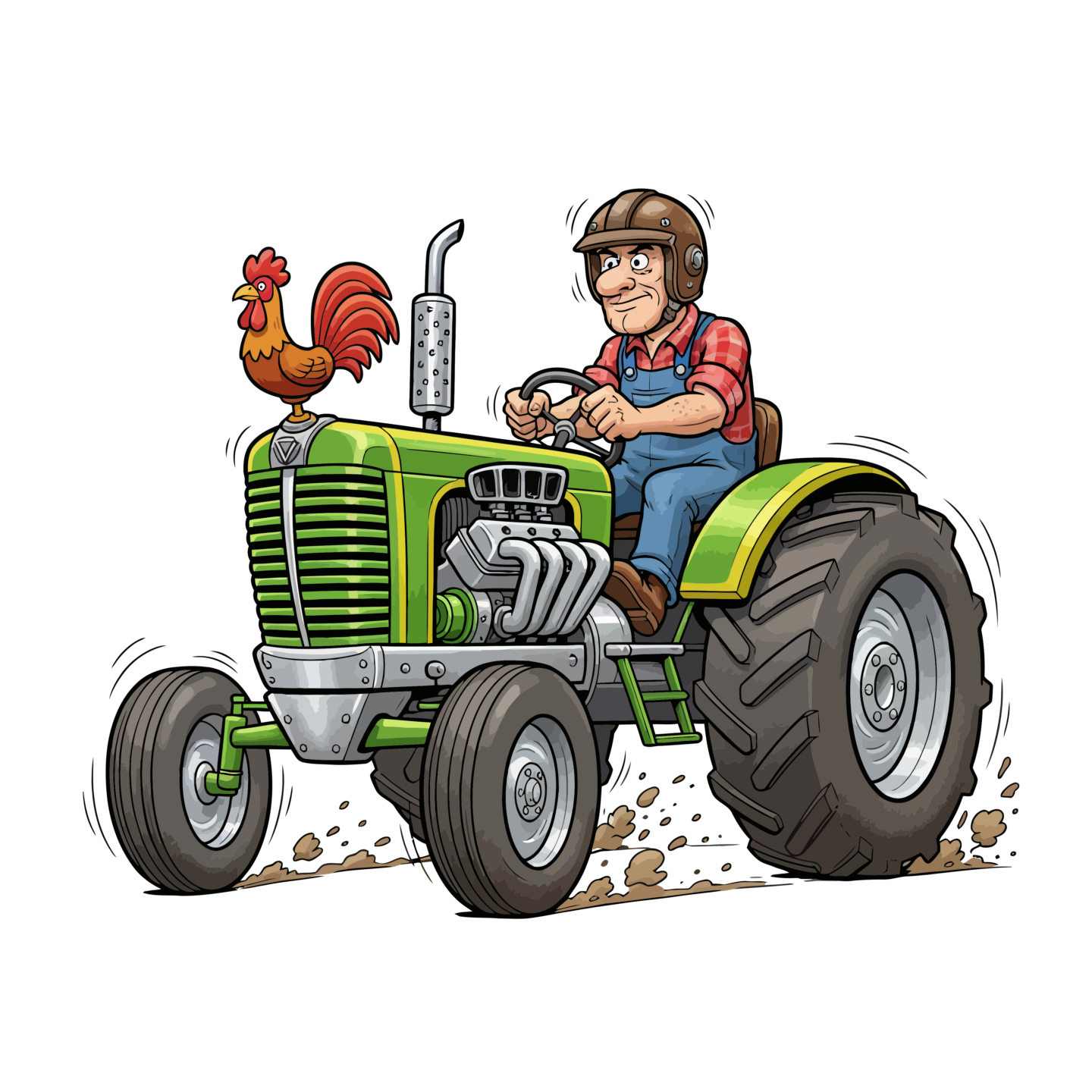 Fête annuelle Démonstration de course de tracteur tondeuse St dizier masbaraud Saint-Dizier-Masbaraud