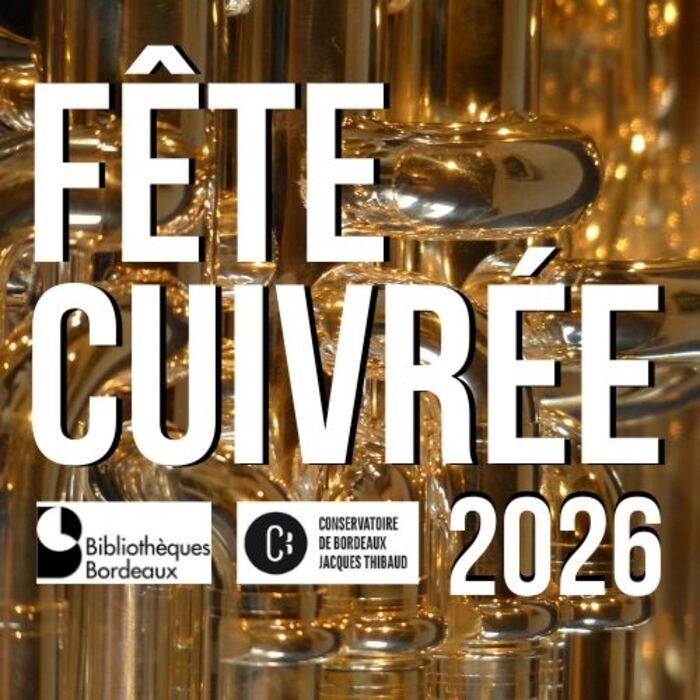 Fête cuivrée 2026 : Concert #2  Prélude Cuivres Bibliothèque Mériadeck Bordeaux