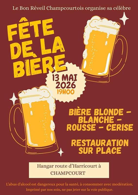 Fête de la bière à Champcourt  Colombey les Deux Églises