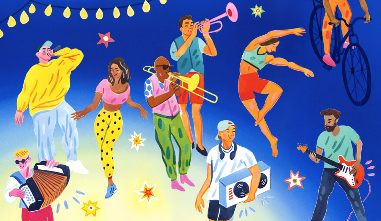 Fête de la musique Villeréal Sous la Halle Villeréal 2026-06-20