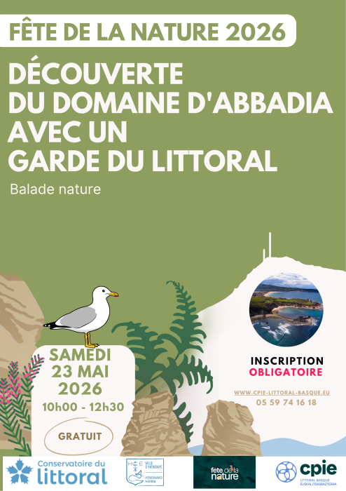 Fête de la Nature 2026 A la découverte des pollinisateurs du domaine d'Abbadia Larretxea Maison de la lande Hendaye 2026-05-23