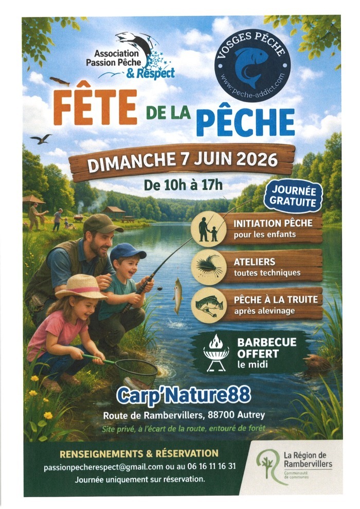 Fête de la pêche, Autrey, Autrey