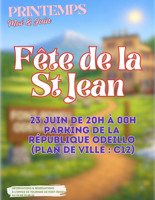 FÊTE DE LA SAINT JEAN Place de la République Font-Romeu-Odeillo-Via 2026-06-23