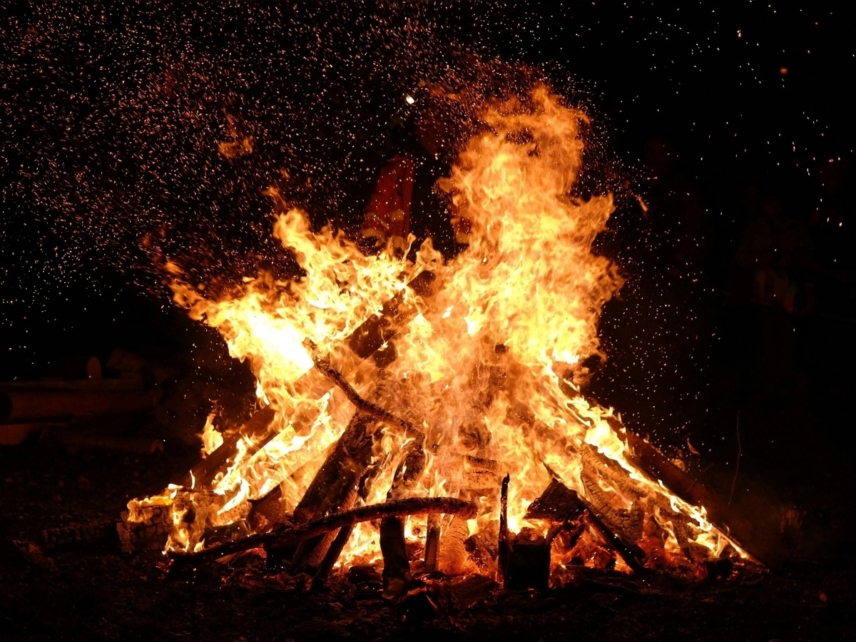 Fête de la Saint-Jean carrefour du chemin des Rois Gouville-sur-Mer