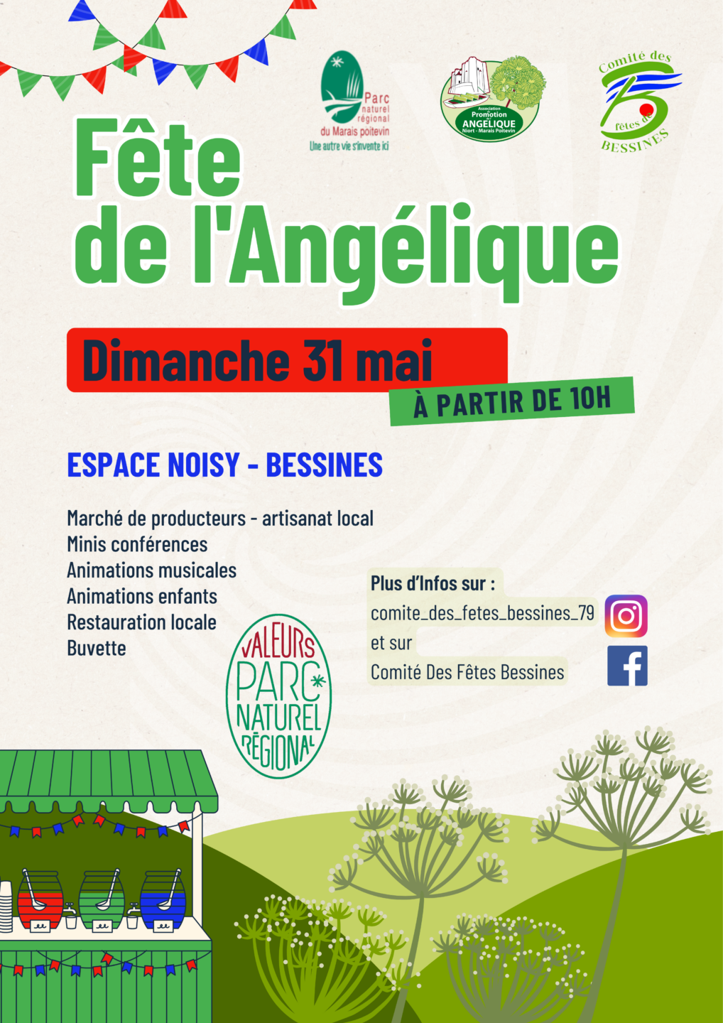 Fête de l'Angélique à Bessines Espace Noisy Bessines 2026-05-31