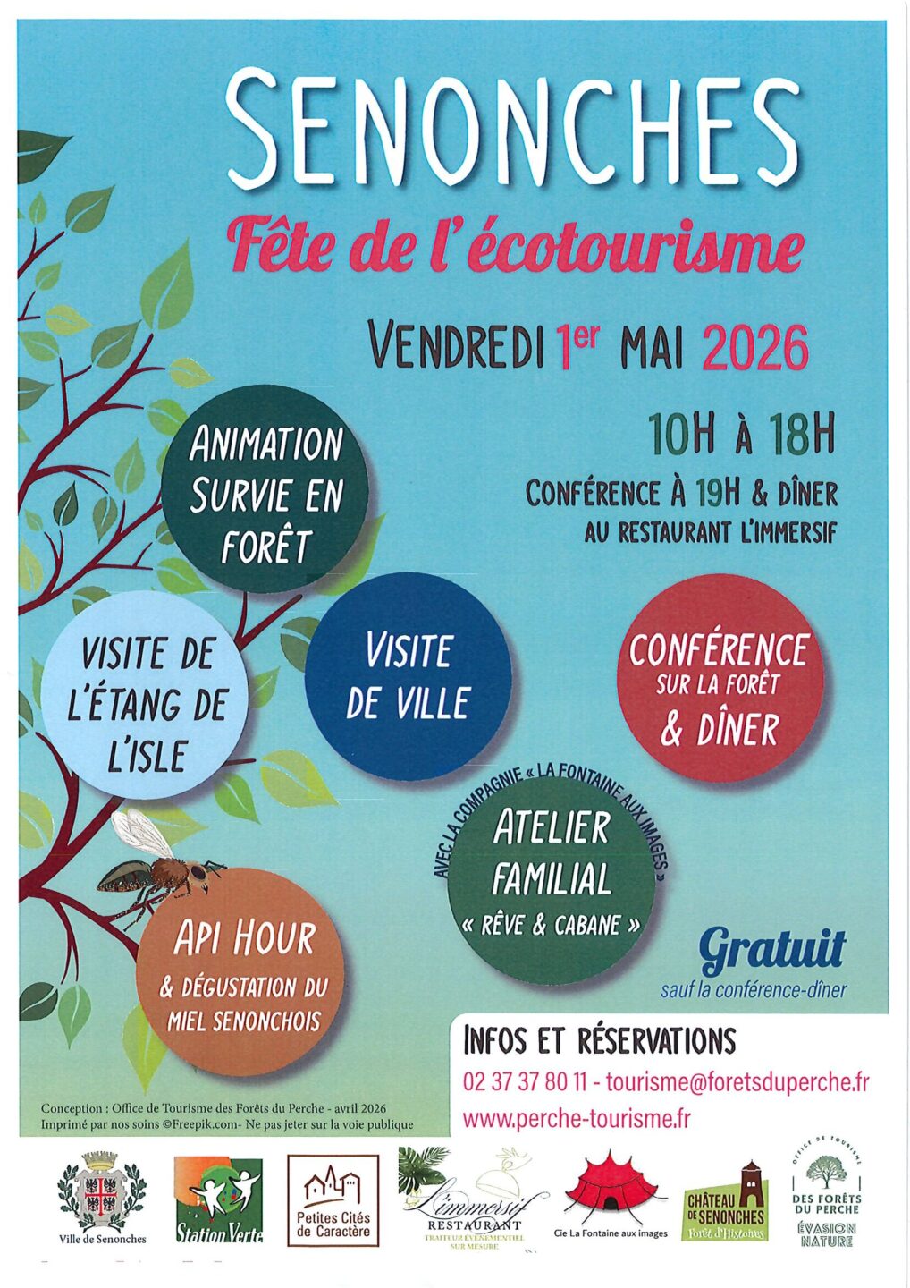 Fête de l&rsquo;écotourisme  Senonches