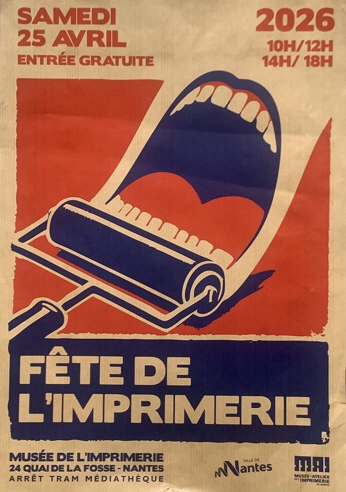Fête de l&rsquo;imprimerie 2026, Musée-Atelier de l&rsquo;Imprimerie, Nantes