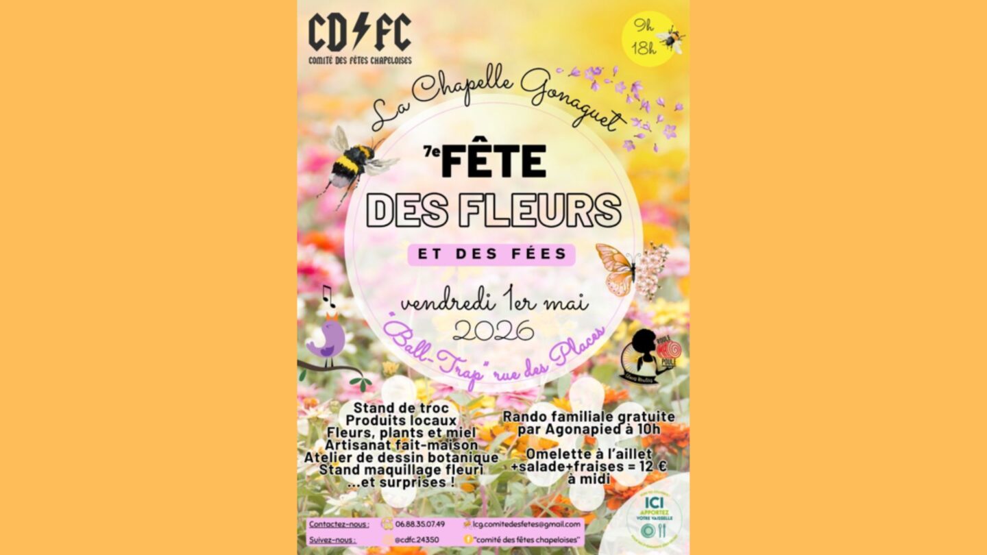 Fête des Fleurs et des Fées (7e édition) Rue des Places La Chapelle-Gonaguet