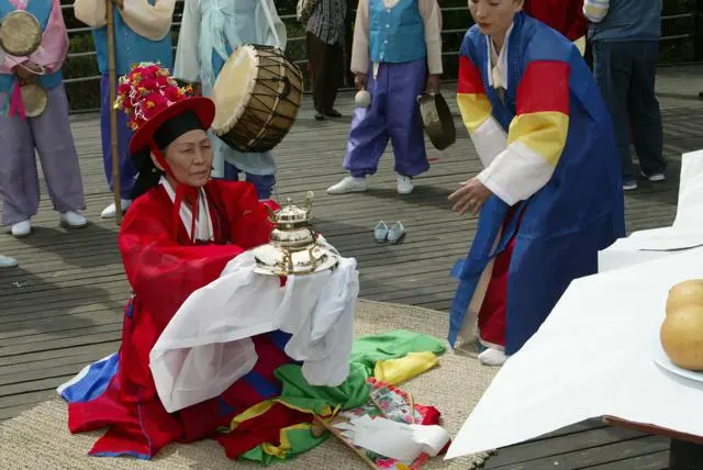 Kim Keum-hwa, chamane coréenne