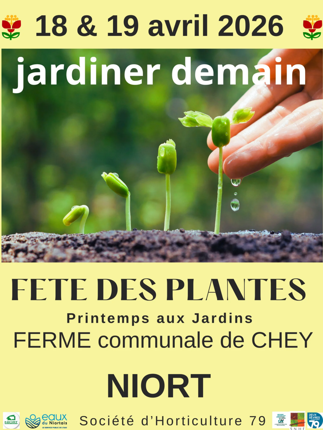 Fête des plantes Printemps aux Jardins 2026 à Niort  Niort