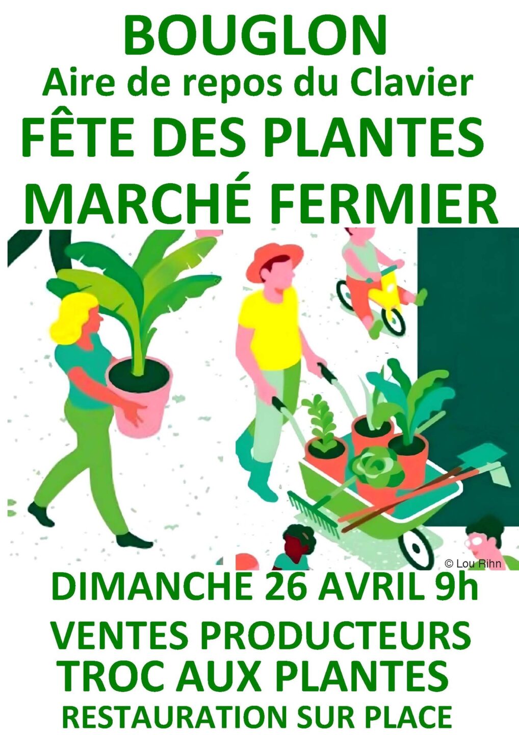 Fête des plantes/marché fermier  Bouglon