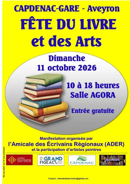 Fête du livre et des arts à Capdenac-Gare  Capdenac-Gare 2026-10-11