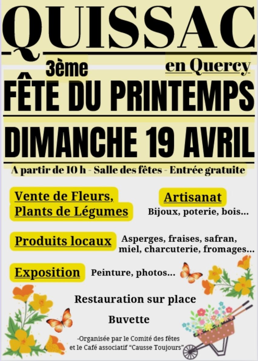 Fête du printemps à Quissac  Quissac