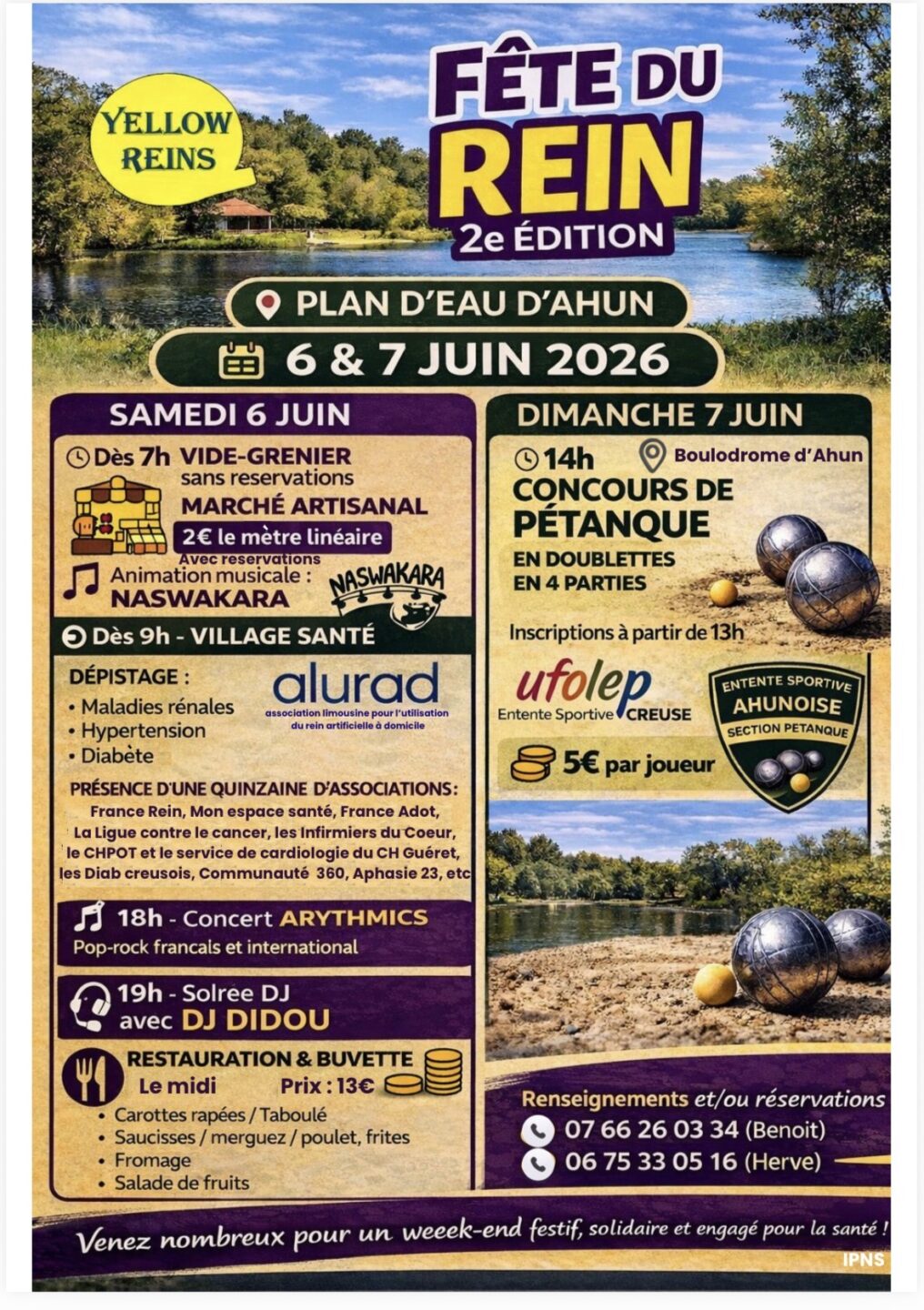 FÊTE DU REIN (2e édition) Route de Limoges 23150 AHUN Ahun
