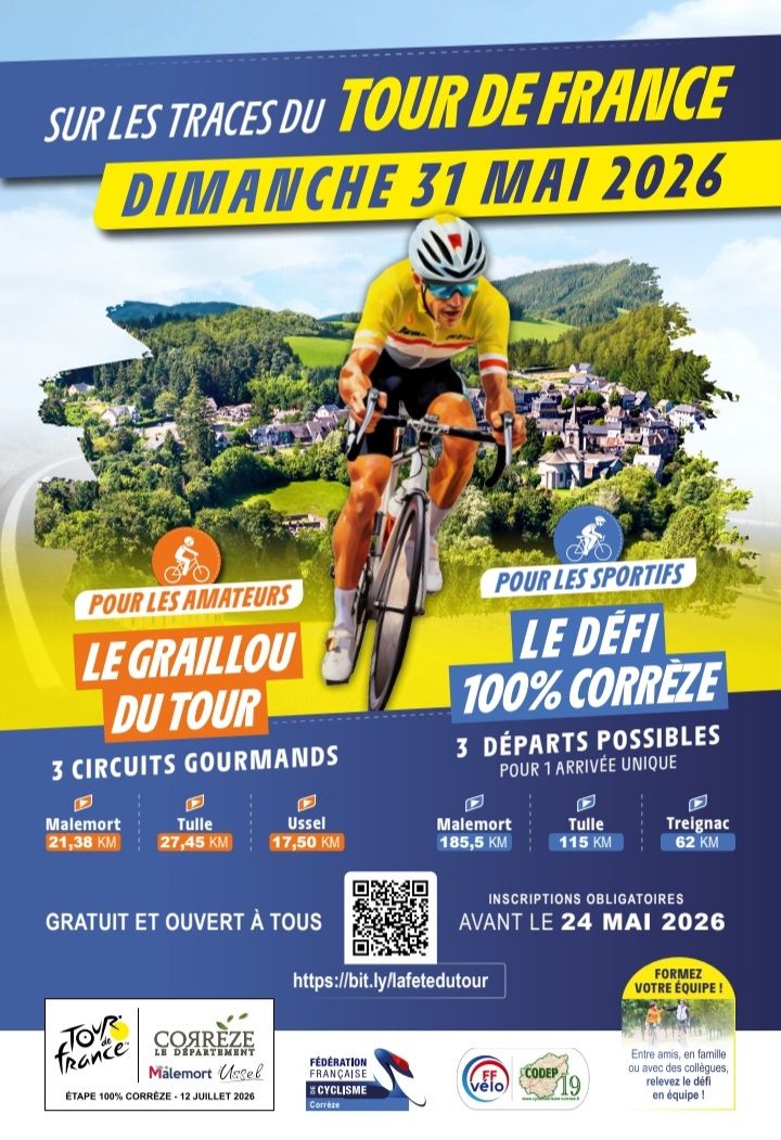 Fête du Tour de France 2026 Le Graillou du Tour Avenue Winston Churchill Tulle 2026-05-31