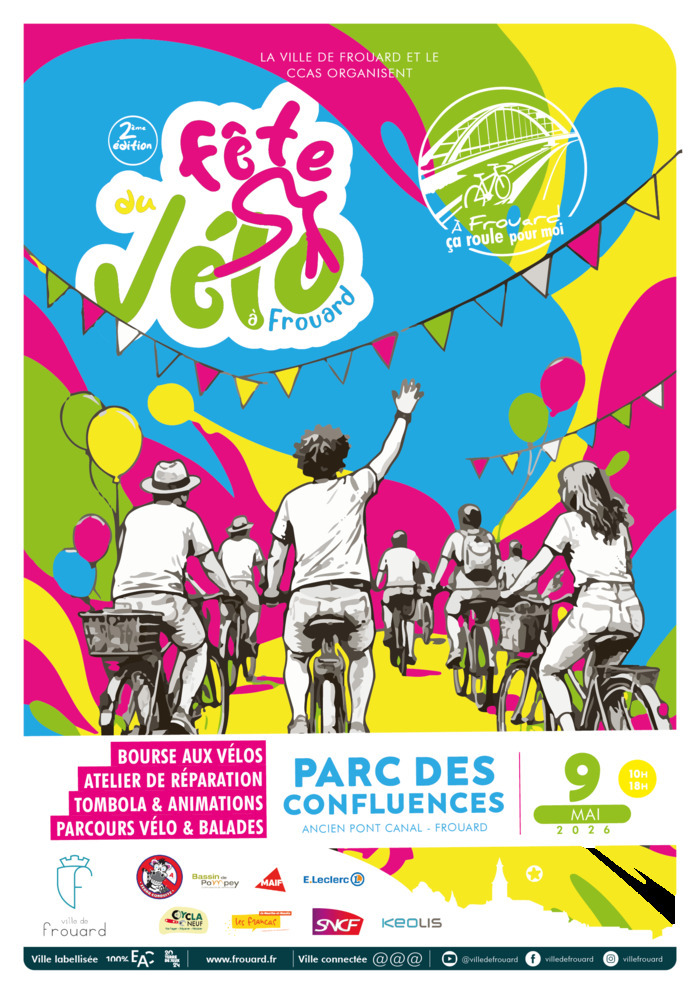 Fête du Vélo – 2ème éd., Parc des Confluences, Frouard, Frouard
