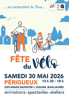 Fête du vélo Esplanade Badinter Périgueux 2026-05-30