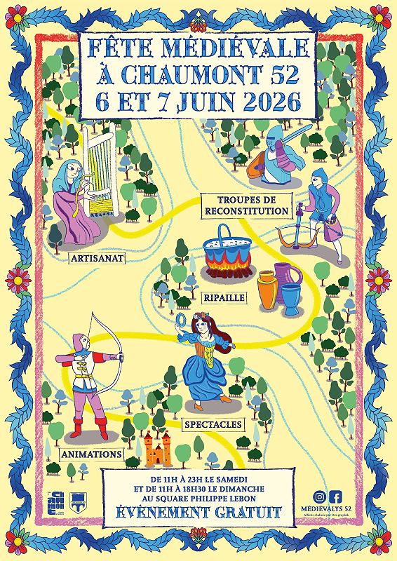 Fête médiévale de Chaumont  Chaumont