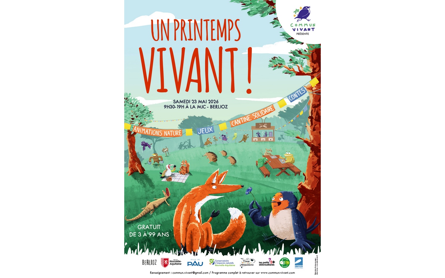 Fête Un Printemps vivant ! 84 Avenue de Buros Pau 2026-05-23