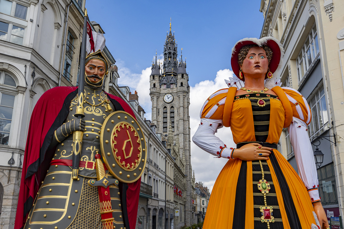 Fêtes de Gayant Hôtel de Ville de Douai Douai