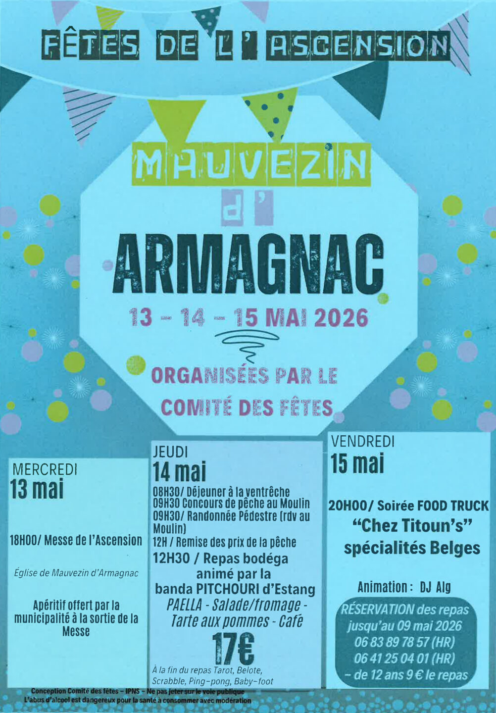 Fêtes de l&rsquo;Ascension  Mauvezin-d&rsquo;Armagnac