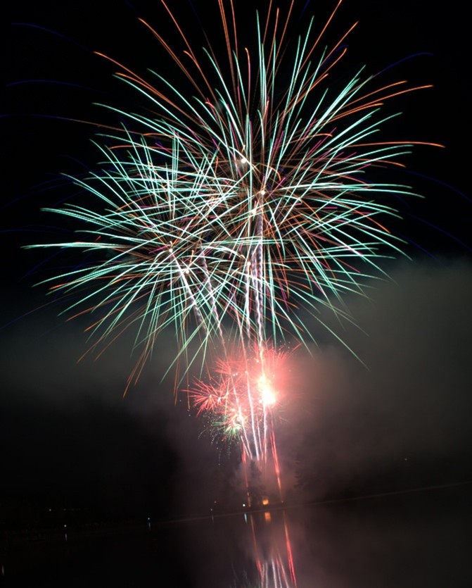 Feu d'artifice au Lac du Deiro Lac du Deiro Égletons 2026-07-13