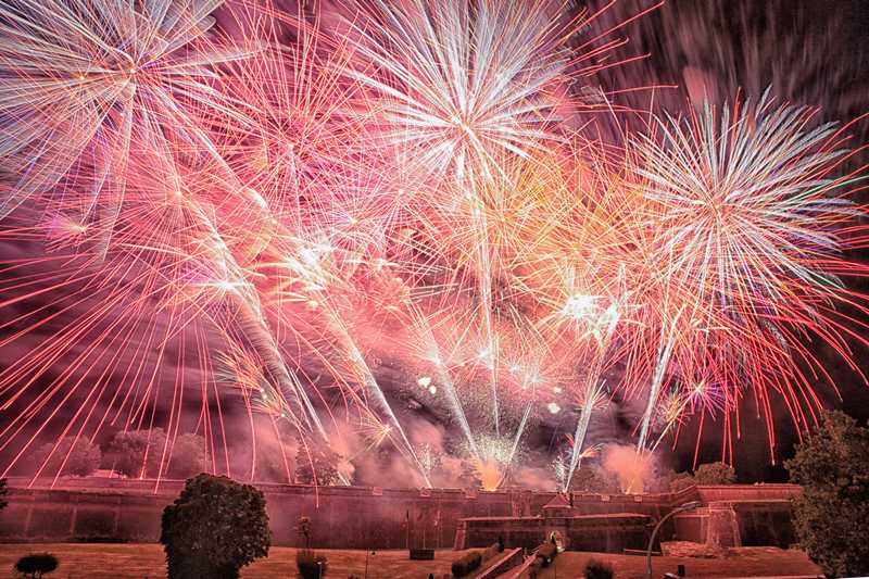 Feu d'artifice du 14 juillet à Blaye Citadelle Blaye 2026-07-14