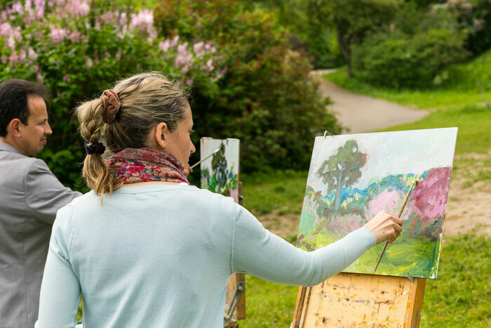 Flânerie artistique Les Terrasses du Bosquet Alès