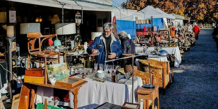 Foire à la brocante de printemps, Place des Quinconces, Bordeaux