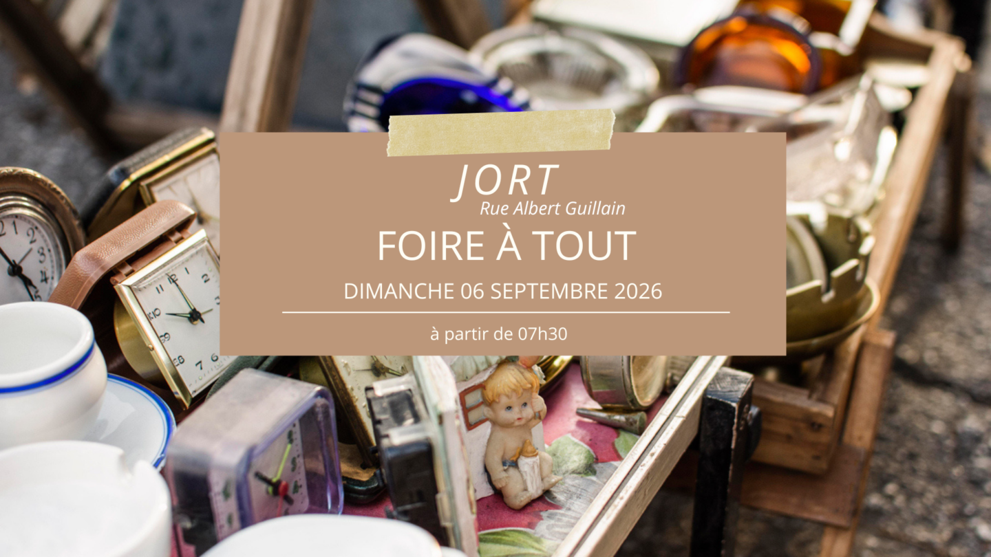 Foire à tout  Jort