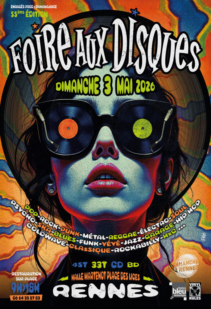 Foire aux disques Halle Martenot Rennes