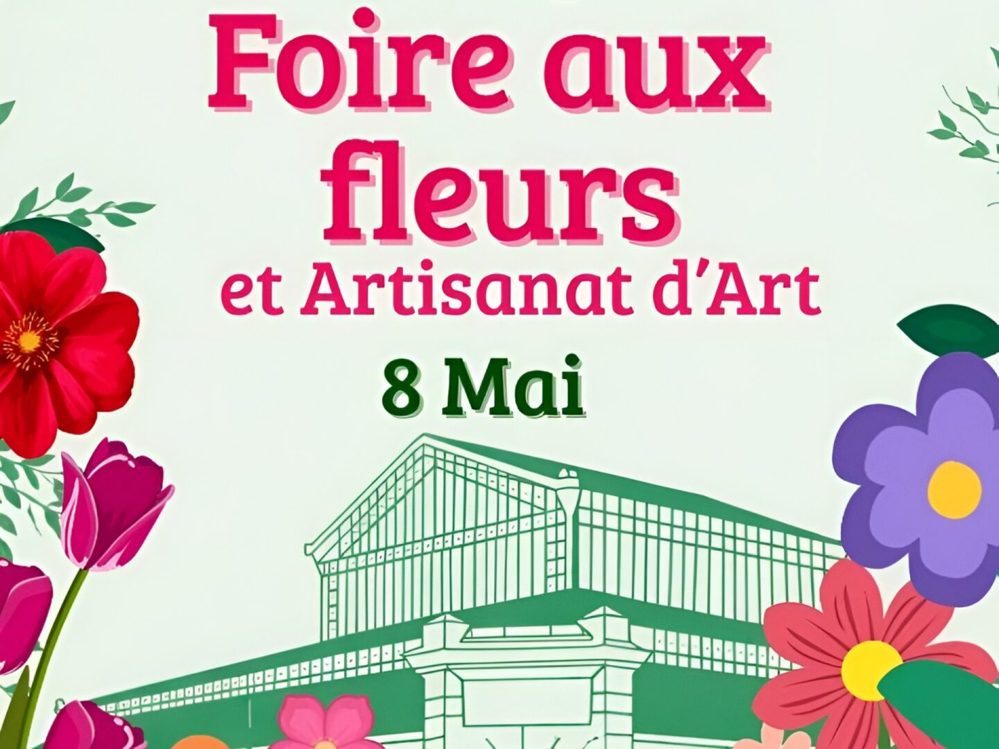 Foire aux fleurs et artisanat d&rsquo;art  Monségur