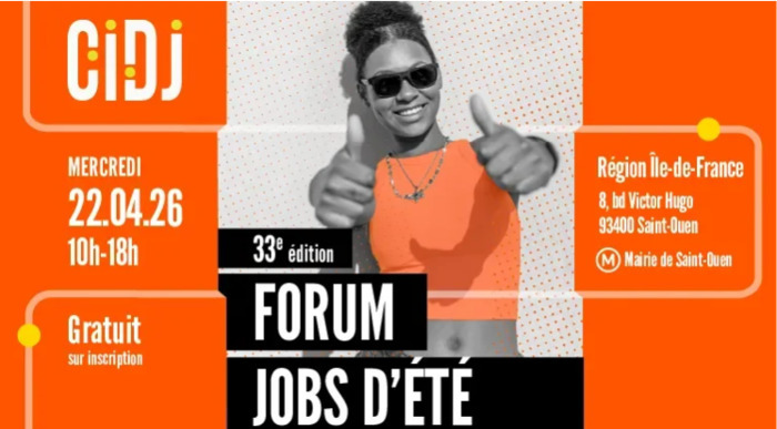 Forum Jobs d&rsquo;été du CIDJ au siège de la Région Île-de-France, Conseil Régional ILE DE FRANCE, Saint-Ouen-sur-Seine