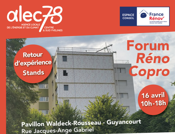 Forum Réno Copro, Pavillon Waldeck-Rousseau, Guyancourt