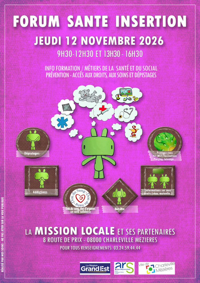 Forum Santé Insertion, Mission locale, Charleville-Mézières