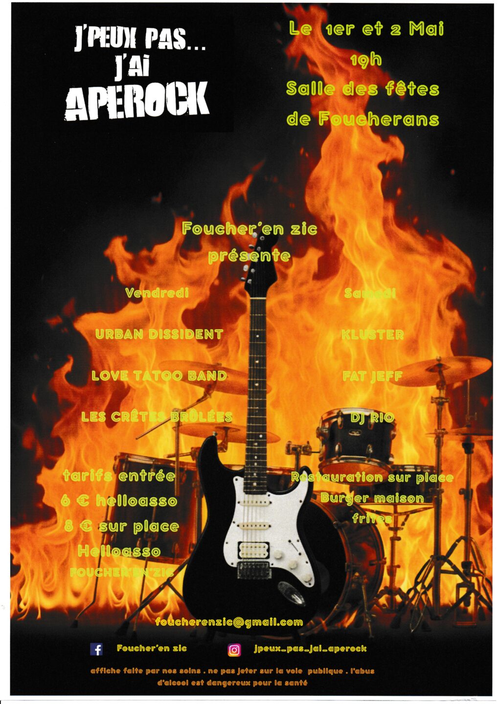 Foucher’en zic Salle des fêtes de Foucherans Foucherans