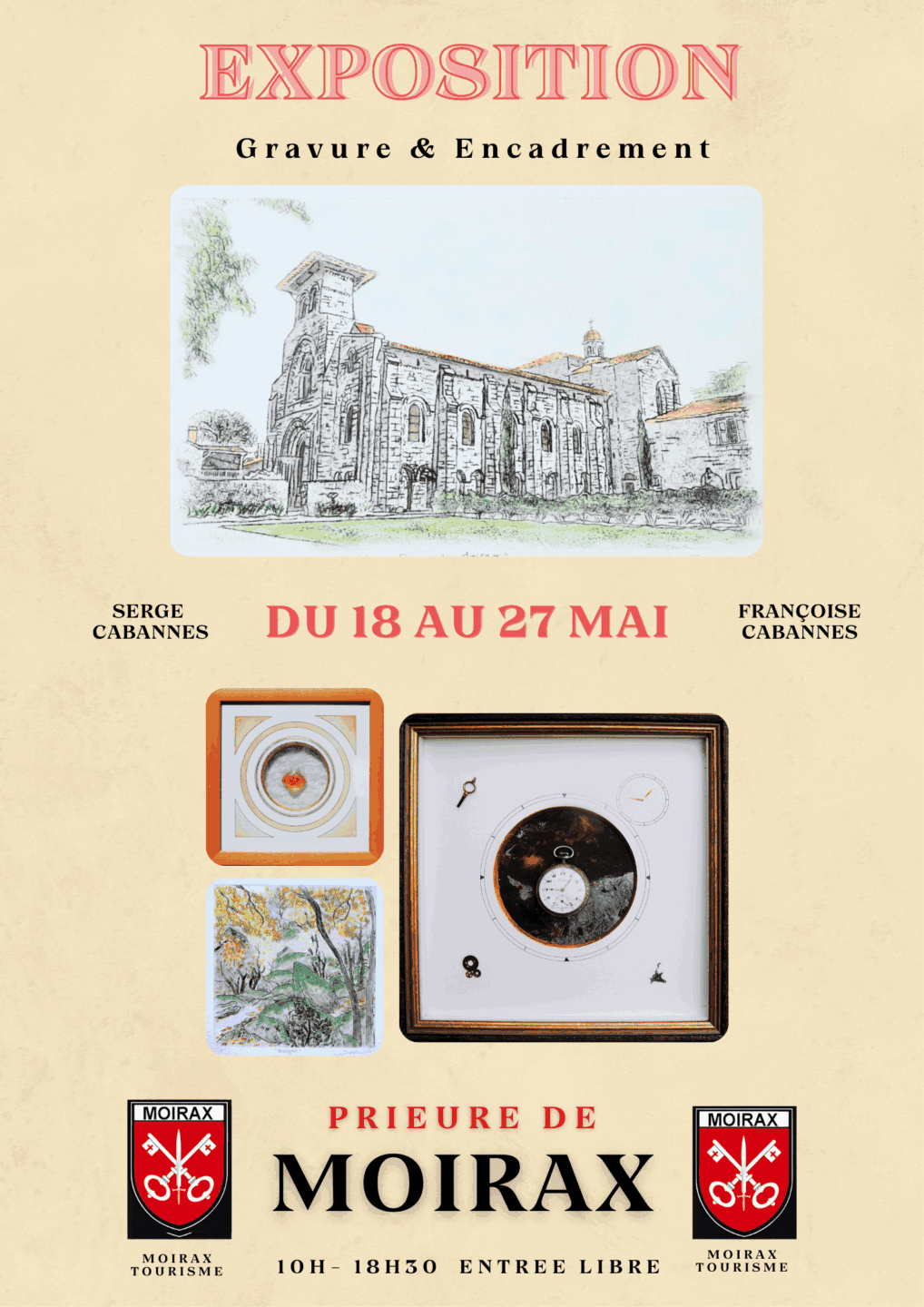 Françoise et Serge Cabannes  Moirax