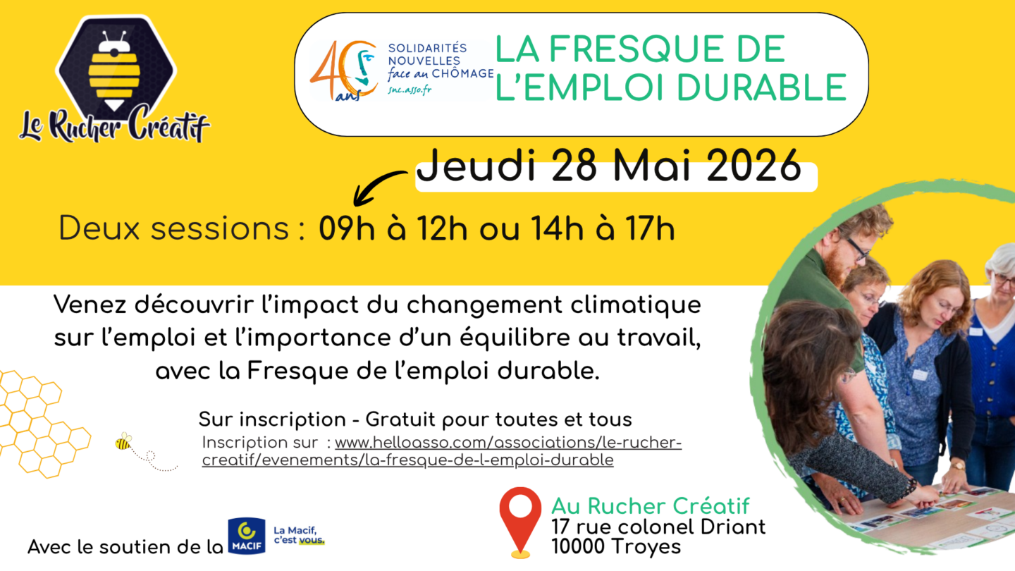 Fresque de l’emploi  Troyes