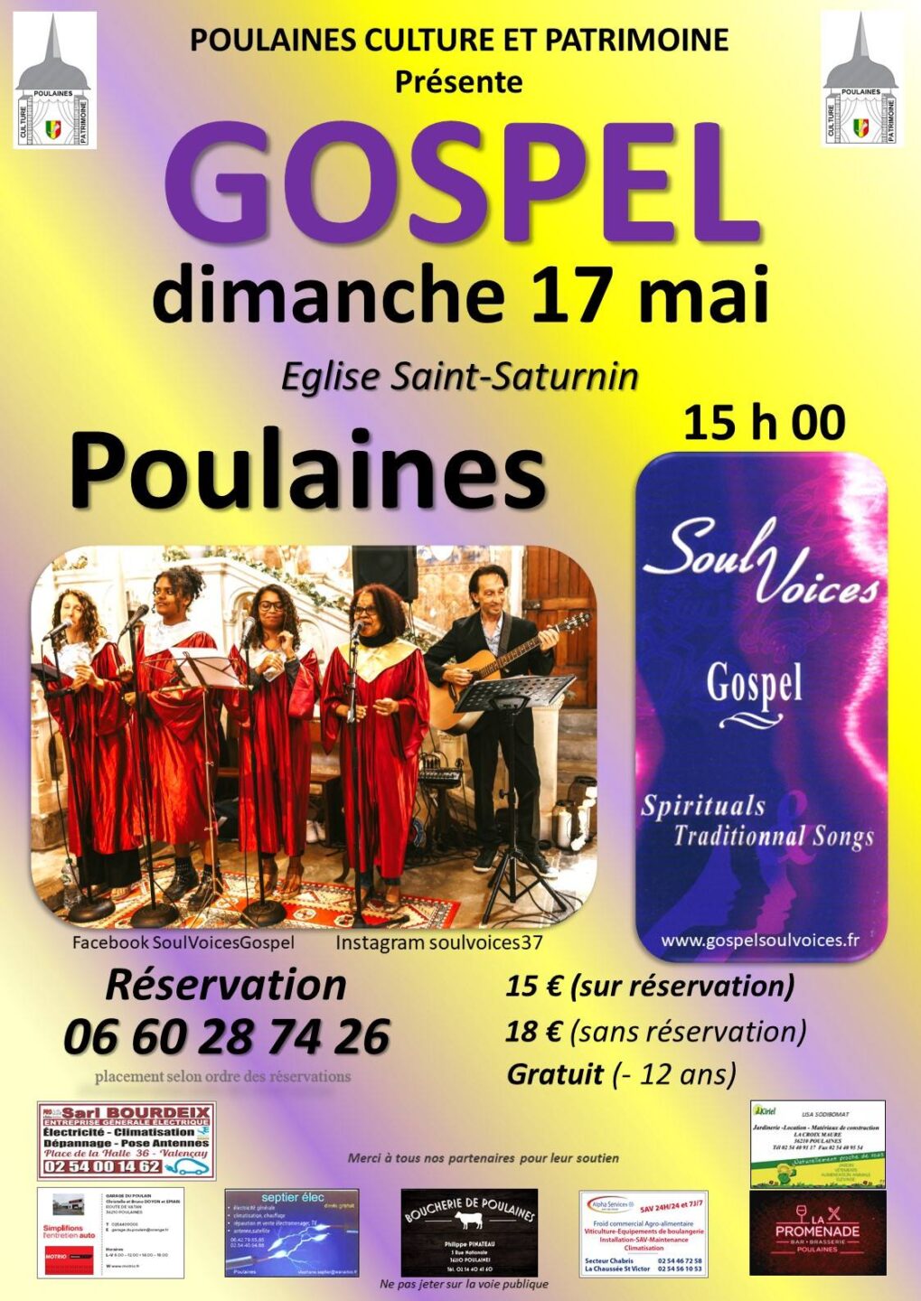 Gospel  Poulaines 2026-05-17