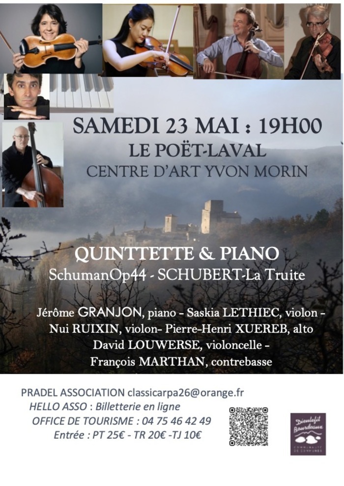 Grand Concert de la Pentecôte Centre d&rsquo;Art Yvon Morin Le Poët-Laval