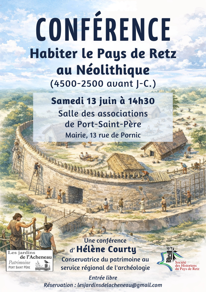 Habiter le pays de Retz au néolithique Mairie de Port St Père