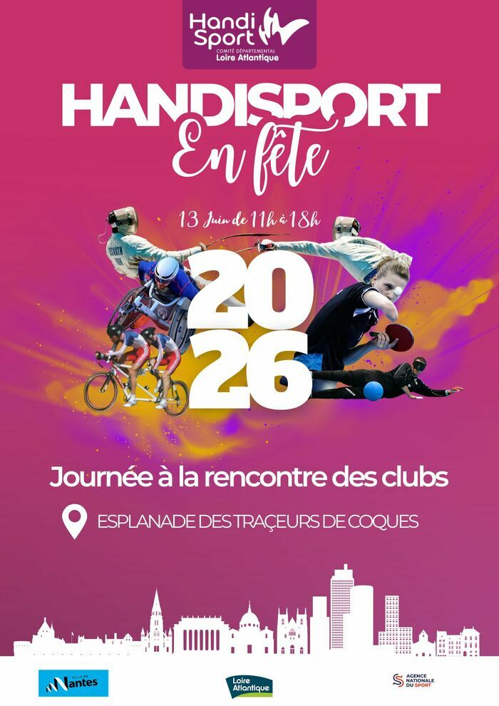 Handisport en fête, Esplanade des Traceurs de coques, Nantes