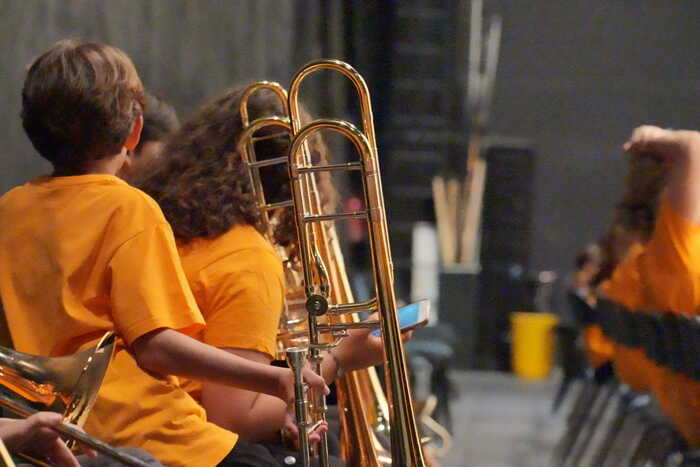 Happening cuivré, Parvis de l&rsquo;Opéra, Montpellier