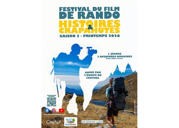 Histoires & Crapahutes – Festival du film de Rando Cinéma UGC Ciné Cité Atlantis Saint-Herblain
