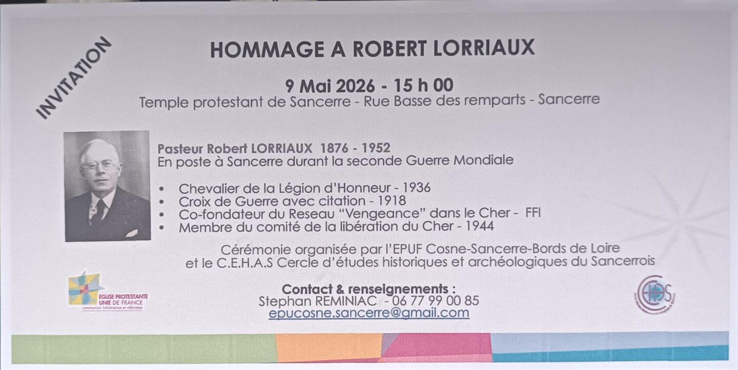 Hommage à Robert Lorriaux  Sancerre