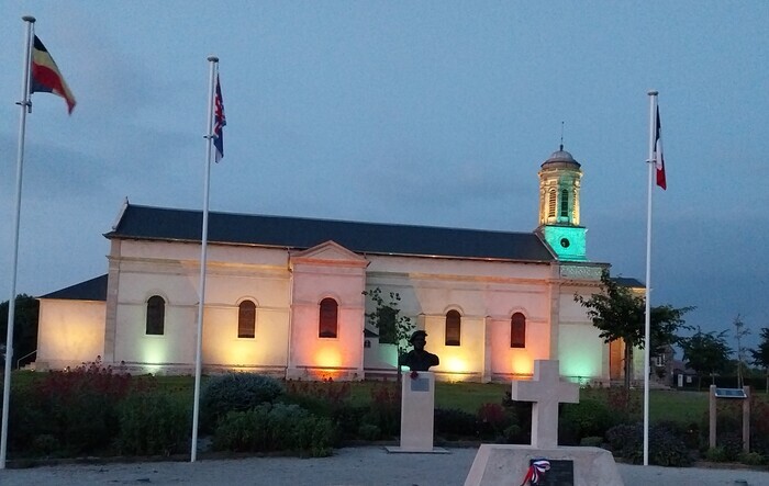 Illumination de l&rsquo;Eglise d&rsquo;Amfreville, Eglise, Amfreville