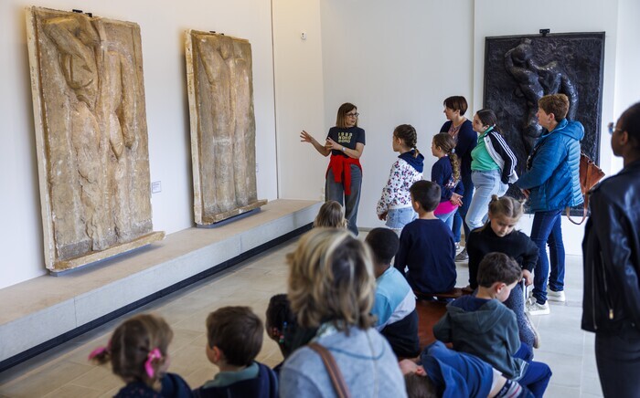 Ils sont là pour vous ! Médiation en salle, Musée Matisse, Le Cateau-Cambrésis