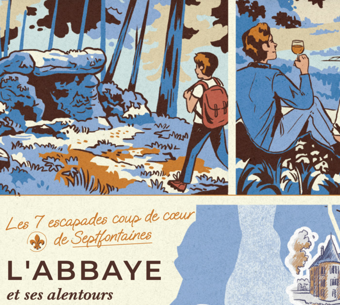 Inauguration des 7 escapades coup de coeur de Septfontaines, en présence de l&rsquo;illustratrice, Abbaye de Septfontaines, Andelot-Blancheville