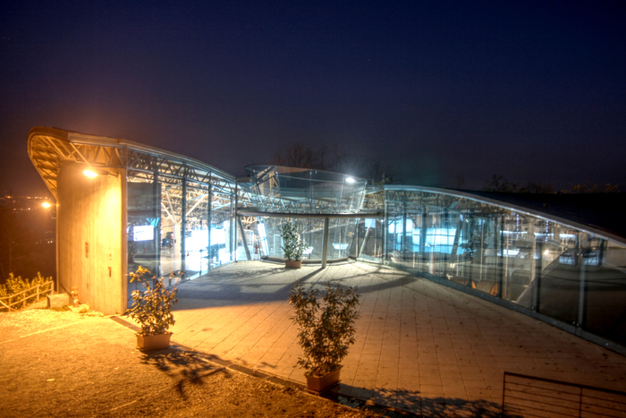 Infini.to by night Infini.to - planétarium de torino - musée de l'astronomie et de l'espace Torino