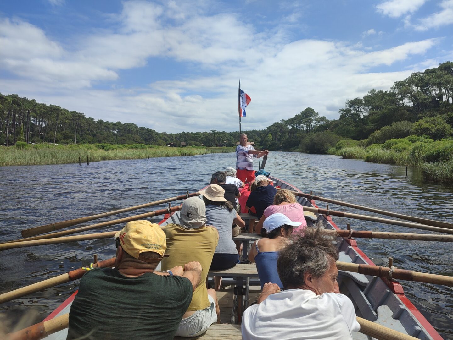Initiation à l'aviron et balade sur la Pinasse Allée du Courant Saint-Julien-en-Born 2026-07-01